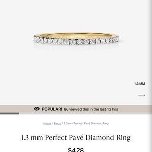 Elegant Gold and Silver Diamond Ring